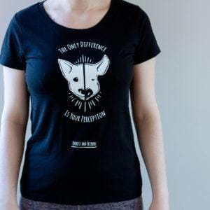 The only difference is your perception - zwart (vrouw) - Laatste stuks -20%