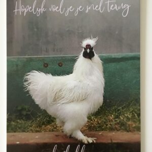 Postkaart kiplekker